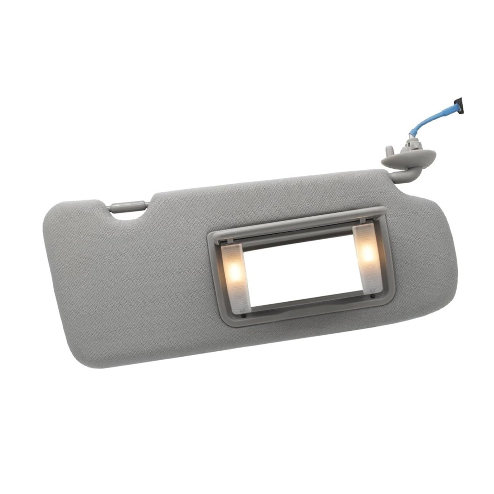 Auto-Sonnenblendenbaugruppe Für CRV 2017 2018 2019 2020 2021 2022 83280-TG7-A12ZB 83230-TLA-A12ZA Auto Sonnenblende Mit Licht Vorne Sonne Schild Links Rechts Blendfreie Sonnenblende(Gray Right) von UMDJJU