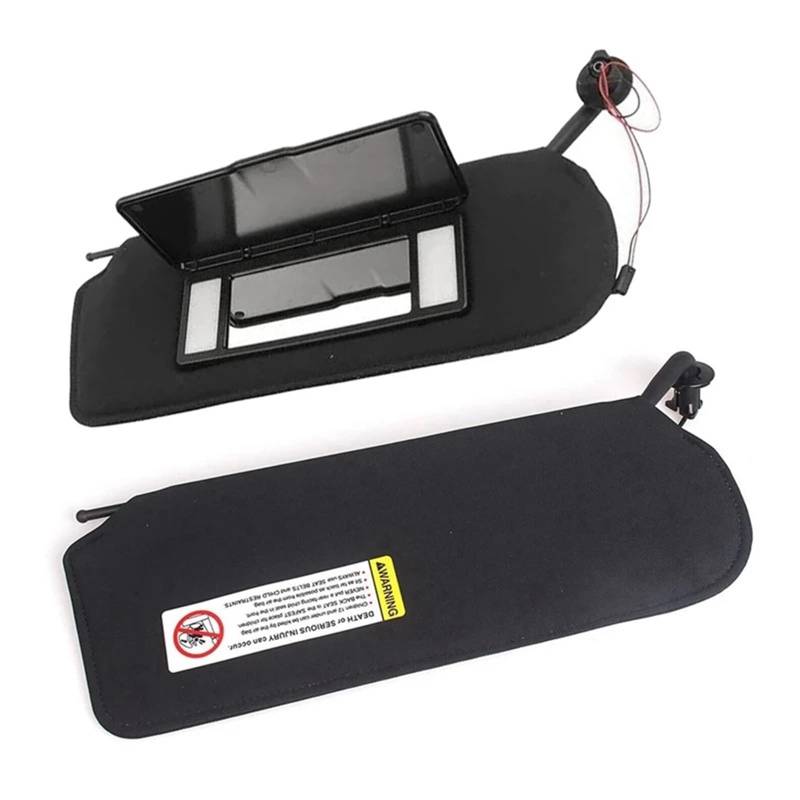 Auto-Sonnenblendenbaugruppe Für Chevrolet Für C5 1997-2004 10442033 10442034 Auto Front Sonnenblende Sonnenblenden Mit Spiegel &-leuchten Blendfreie Sonnenblende von UMDJJU
