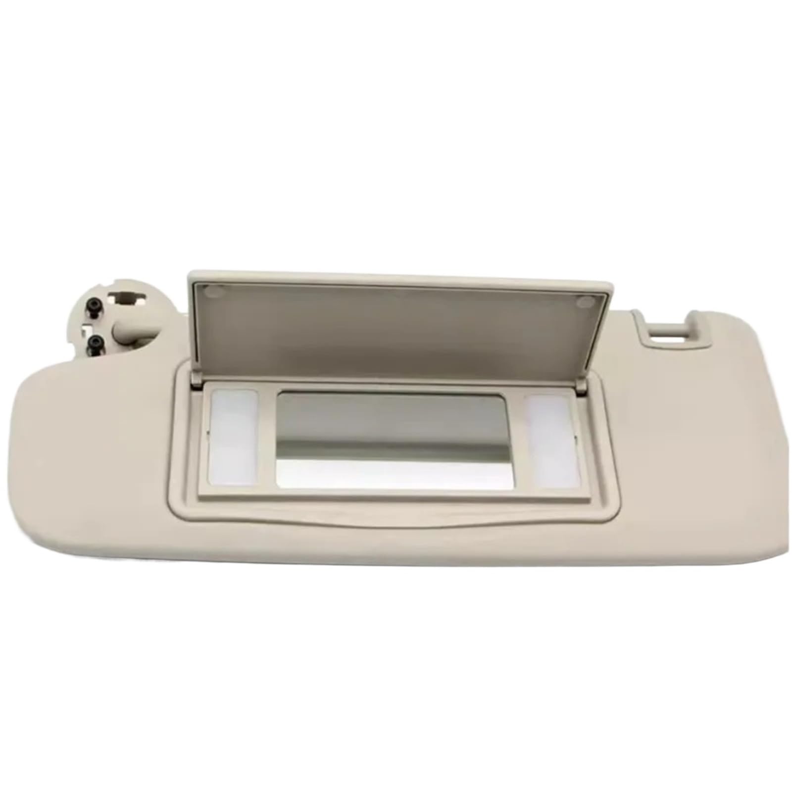Auto-Sonnenblendenbaugruppe Für Chevrolet Für Cavalier Für Cruze Für Monza Echte Sonnenblende Links Rechts Seite Make-Up Spiegel Blendfreie Sonnenblende(Beige Left) von UMDJJU