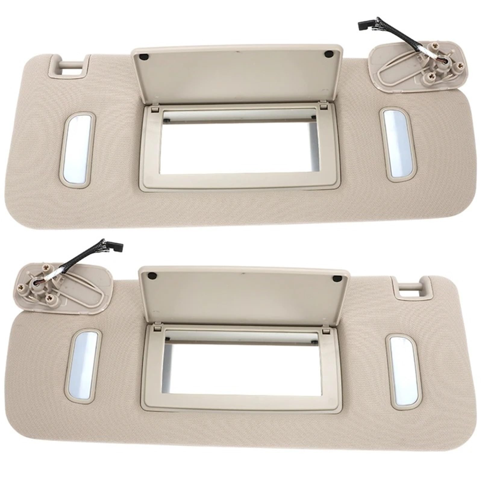 Auto-Sonnenblendenbaugruppe Für Chevrolet Für Tahoe Für Suburban 2007-2014 2008 2009 2010 2011 2012 Links Rechts Seite Sonnenblende Sonnenschirm Auto Sonnenblende Blendfreie Sonnenblende(1 Pair) von UMDJJU