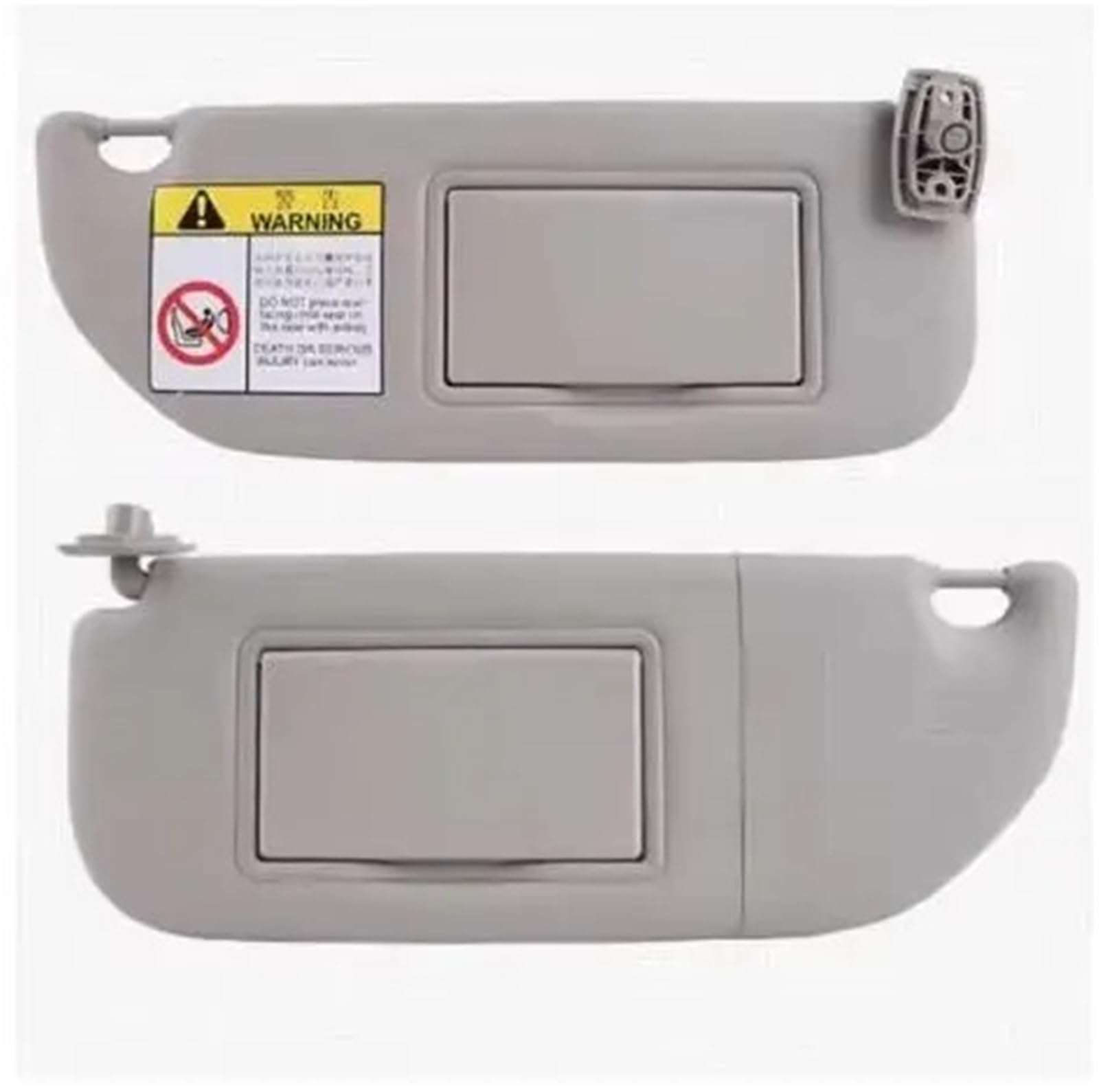 Auto-Sonnenblendenbaugruppe Für Citroen C2 Für C3 Für Elysee 2014 2015-2017 Autozubehör Sonnenblende Mit Spiegel Frontvisierbaugruppe Blendfreie Sonnenblende(Left and Right 2pcs) von UMDJJU