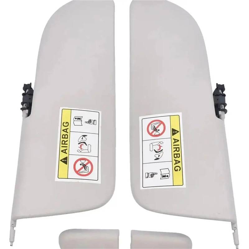 Auto-Sonnenblendenbaugruppe Für Citroen Für Sonnenblende Sonnenschirm Kit Links + RECHTS Für C3 2 Zenit 1613251480 A1613251480 AP02 Blendfreie Sonnenblende von UMDJJU