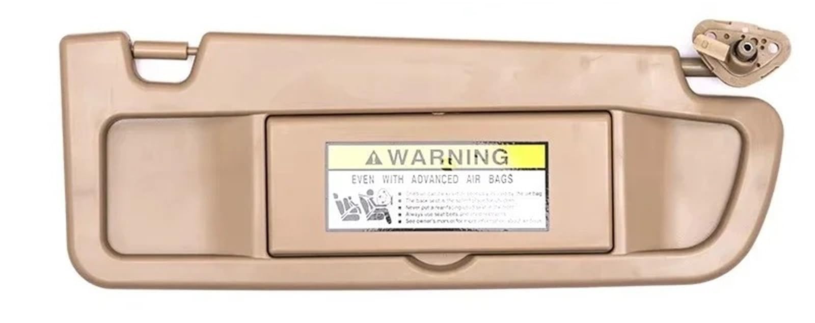 Auto-Sonnenblendenbaugruppe Für Civic 2006-2011 Sonnenblenden-Set – Ersatz Für Linken/rechten Kosmetikspiegel (83280-SNA-A01ZC) Innenraum-Upgrade Blendfreie Sonnenblende(Right-Beige) von UMDJJU