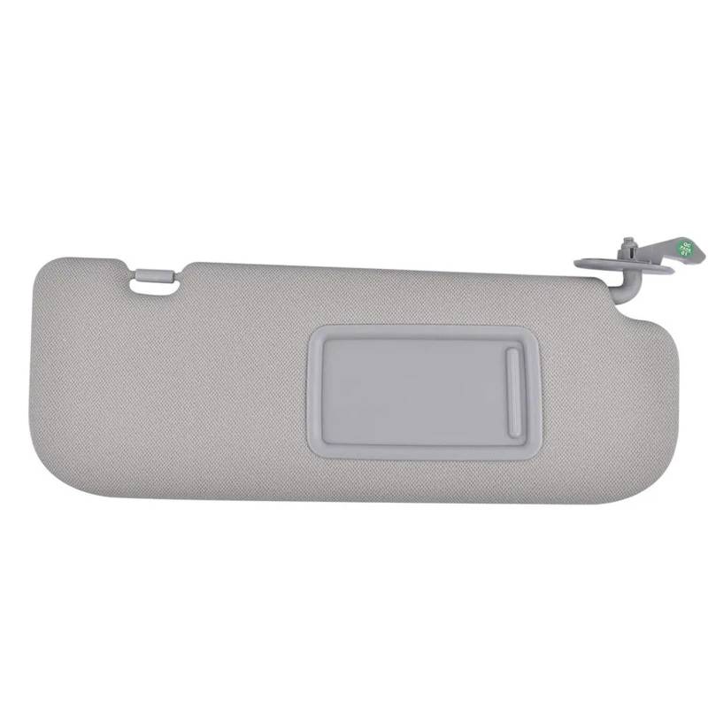 Auto-Sonnenblendenbaugruppe Für Hyundai Für Elantra MD 2011-2016 Ersatz 852103X000 Sonnenblende Make-Up Spiegel Links Grau Fahrer Seite Seite Kompatibel Blendfreie Sonnenblende(Gray Right) von UMDJJU