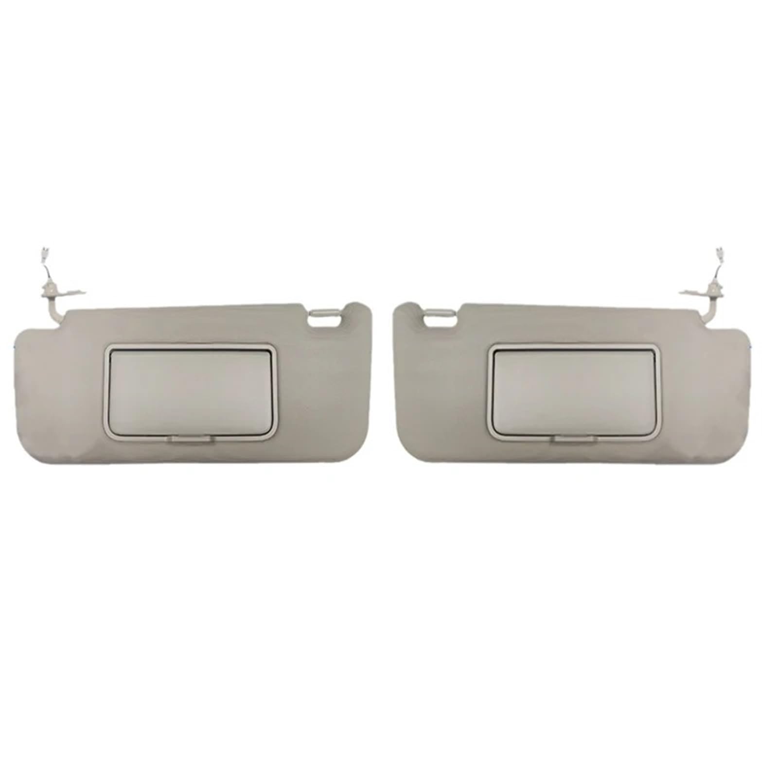 Auto-Sonnenblendenbaugruppe Für JAC J4 J5 J6 Für Heyue B15 Auto Front Sonnenblende Zubehör Mit Make-Up Spiegel Mit Licht 5702030U2090 5702030U7154 Blendfreie Sonnenblende(Beige Pair) von UMDJJU