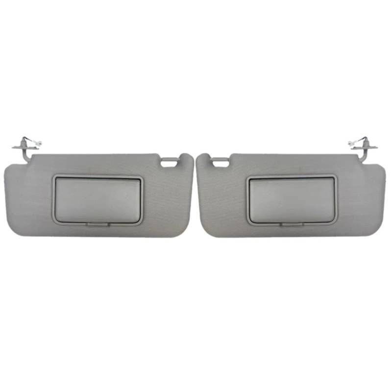 Auto-Sonnenblendenbaugruppe Für JAC J4 J5 J6 Für Heyue B15 Auto Front Sonnenblende Zubehör Mit Make-Up Spiegel Mit Licht 5702030U2090 5702030U7154 Blendfreie Sonnenblende(Gray Pair) von UMDJJU