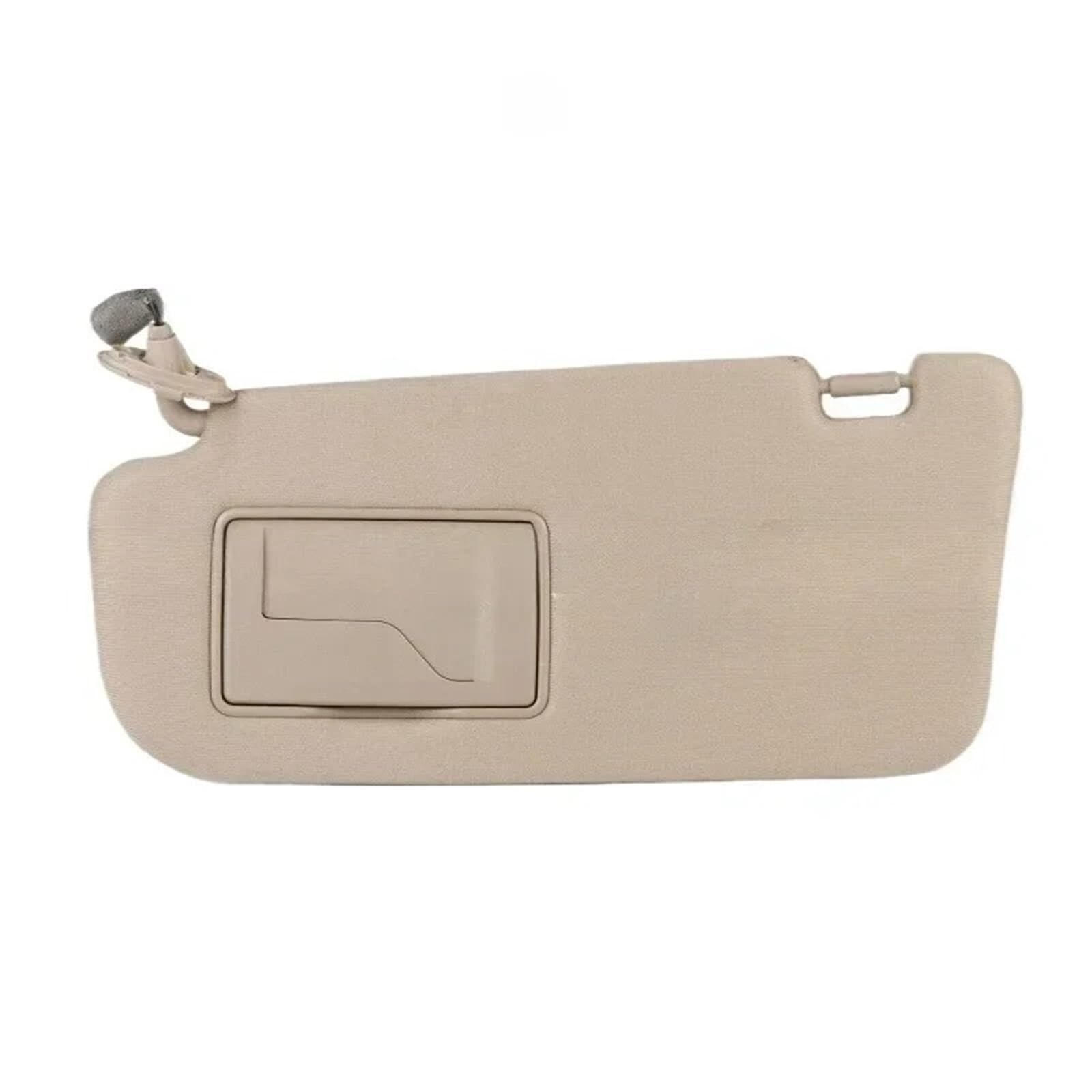 Auto-Sonnenblendenbaugruppe Für Kia Für Optima 2006-2009 Automobil Sonnenblende Mit Eitelkeit Spiegel Grau Beige Links Rechts 852012G010 852021G010 Blendfreie Sonnenblende(Beige Left) von UMDJJU