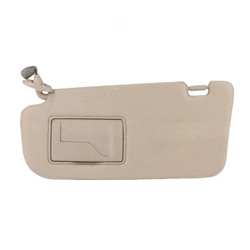 Auto-Sonnenblendenbaugruppe Für Kia Für Optima 2006-2009 Automobil Sonnenblende Mit Eitelkeit Spiegel Grau Beige Links Rechts 852012G010 852021G010 Blendfreie Sonnenblende(Beige Left) von UMDJJU