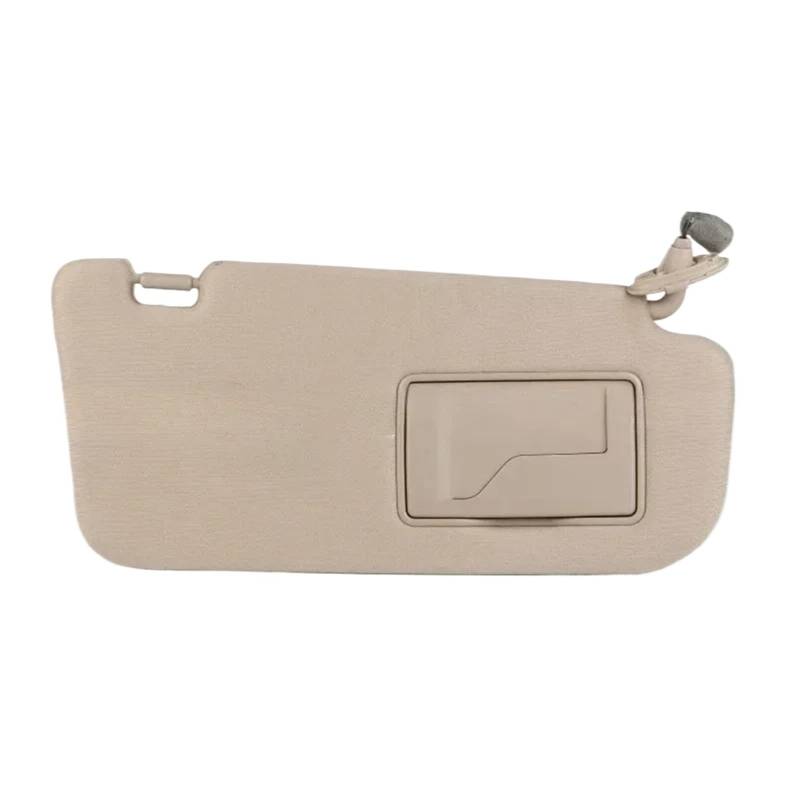 Auto-Sonnenblendenbaugruppe Für Kia Für Optima 2006-2009 Automobil Sonnenblende Mit Eitelkeit Spiegel Grau Beige Links Rechts 852012G010 852021G010 Blendfreie Sonnenblende(Beige Right) von UMDJJU