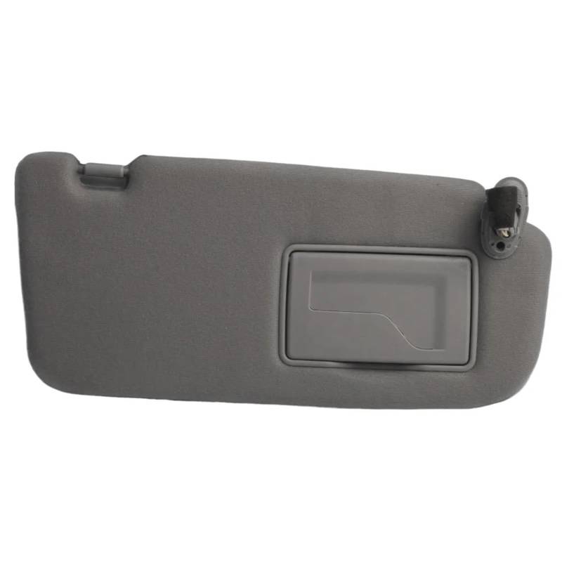 Auto-Sonnenblendenbaugruppe Für Kia Für Optima 2006-2009 Automobil Sonnenblende Mit Eitelkeit Spiegel Grau Beige Links Rechts 852012G010 852021G010 Blendfreie Sonnenblende(Gray Right) von UMDJJU