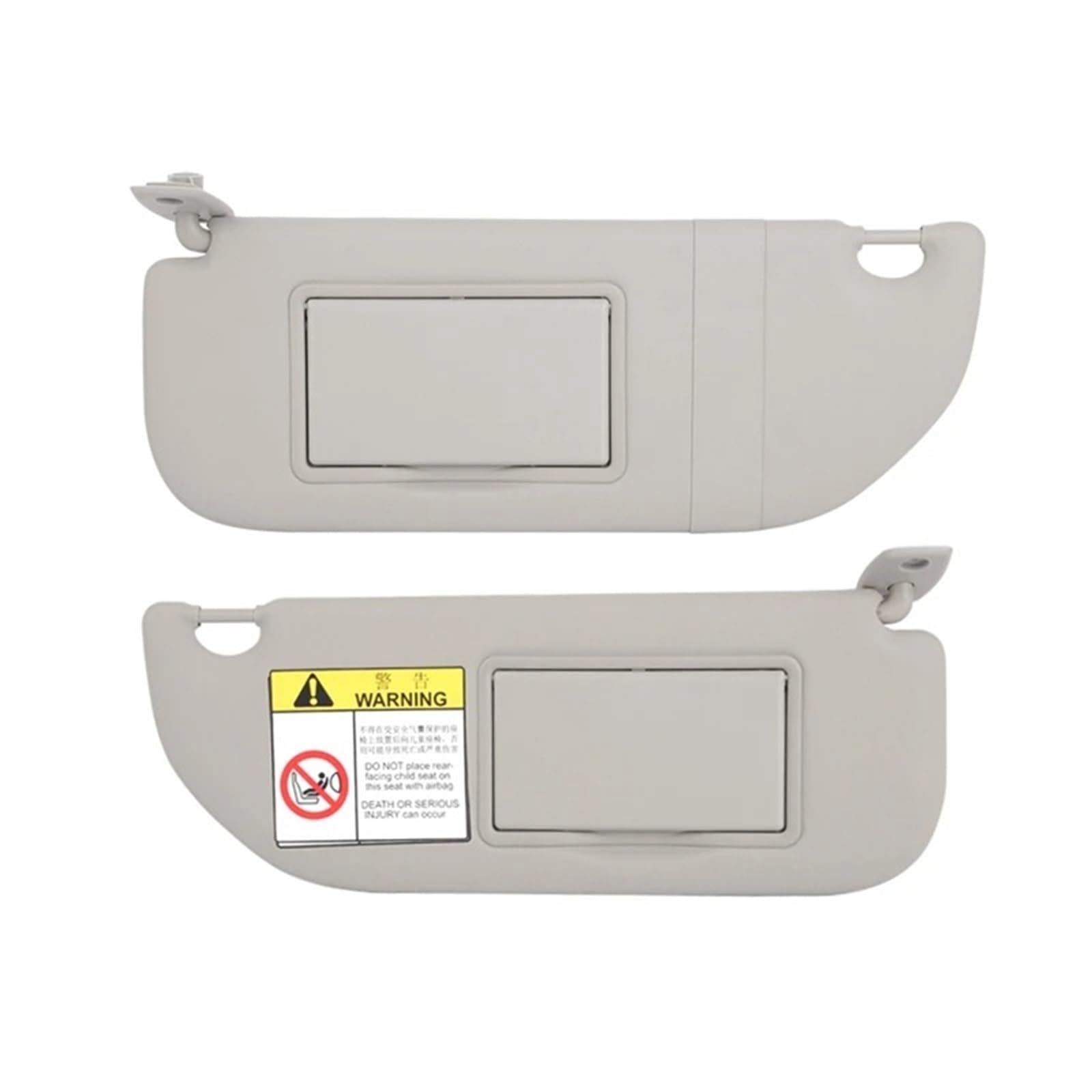 Auto-Sonnenblendenbaugruppe Für Peugeot 301 2014-2017 98038432DS 98038433DS Auto Sonnenblende Sonnenschutzdach Sonnenschirm Mit Make-Up Spiegel Blendfreie Sonnenblende(Left and Right) von UMDJJU