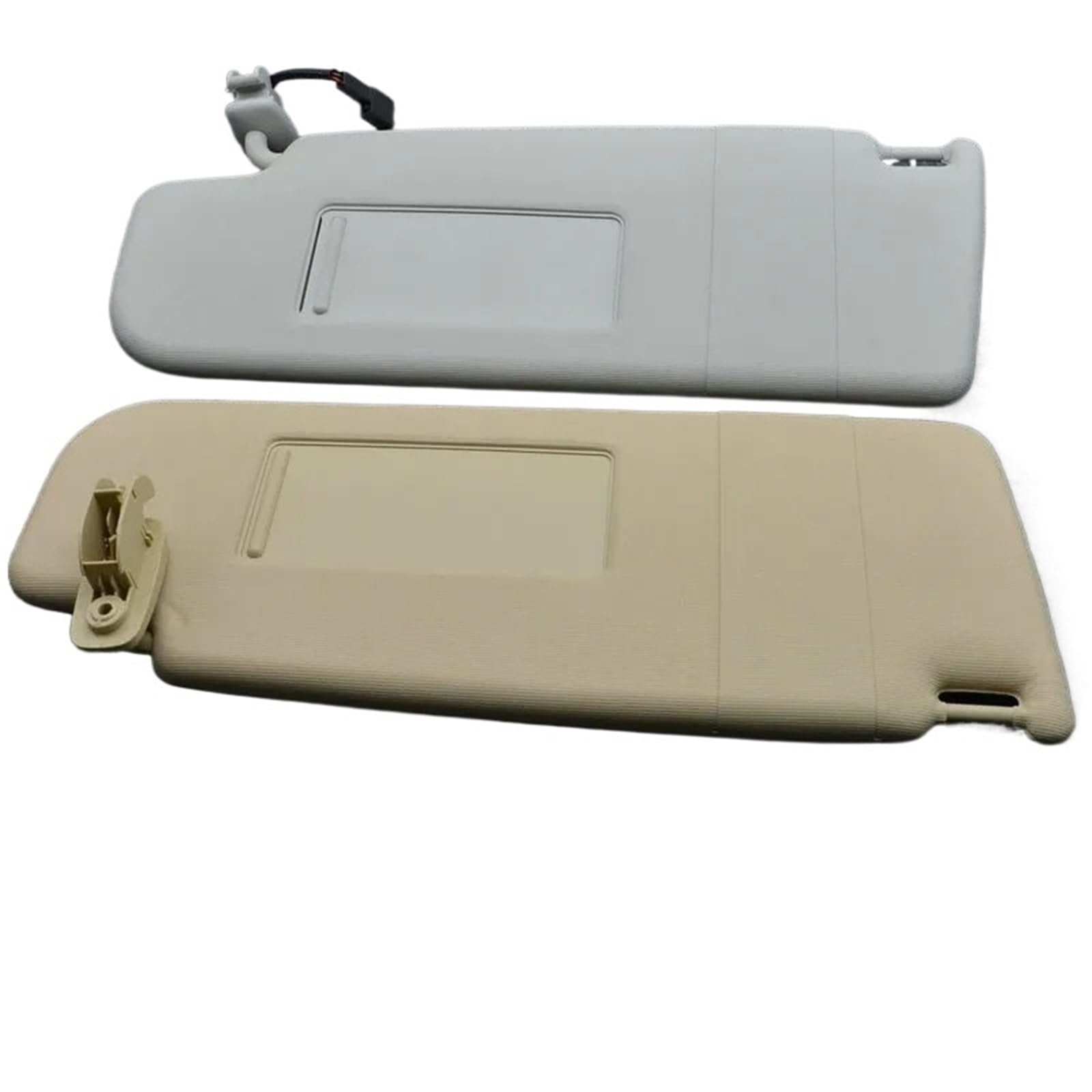 Auto-Sonnenblendenbaugruppe Für Polo 2011-2018 Sonnenblende Nehmen EINE Spiegel Sonnenschirm Grau Beige Blendfreie Sonnenblende(Gray Left) von UMDJJU