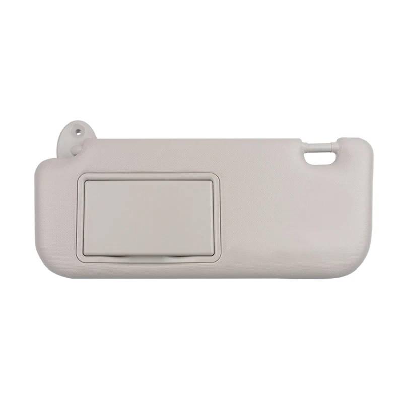 Auto-Sonnenblendenbaugruppe Für Toyota Für Corolla E160 E170 2014 2015 2016 2017 74320-02B20 Auto Innen Links/Rechts Sonnenblende Panel Sonnenblende Mit Make-Up Spiegel Blendfreie Sonnenblende(Left) von UMDJJU