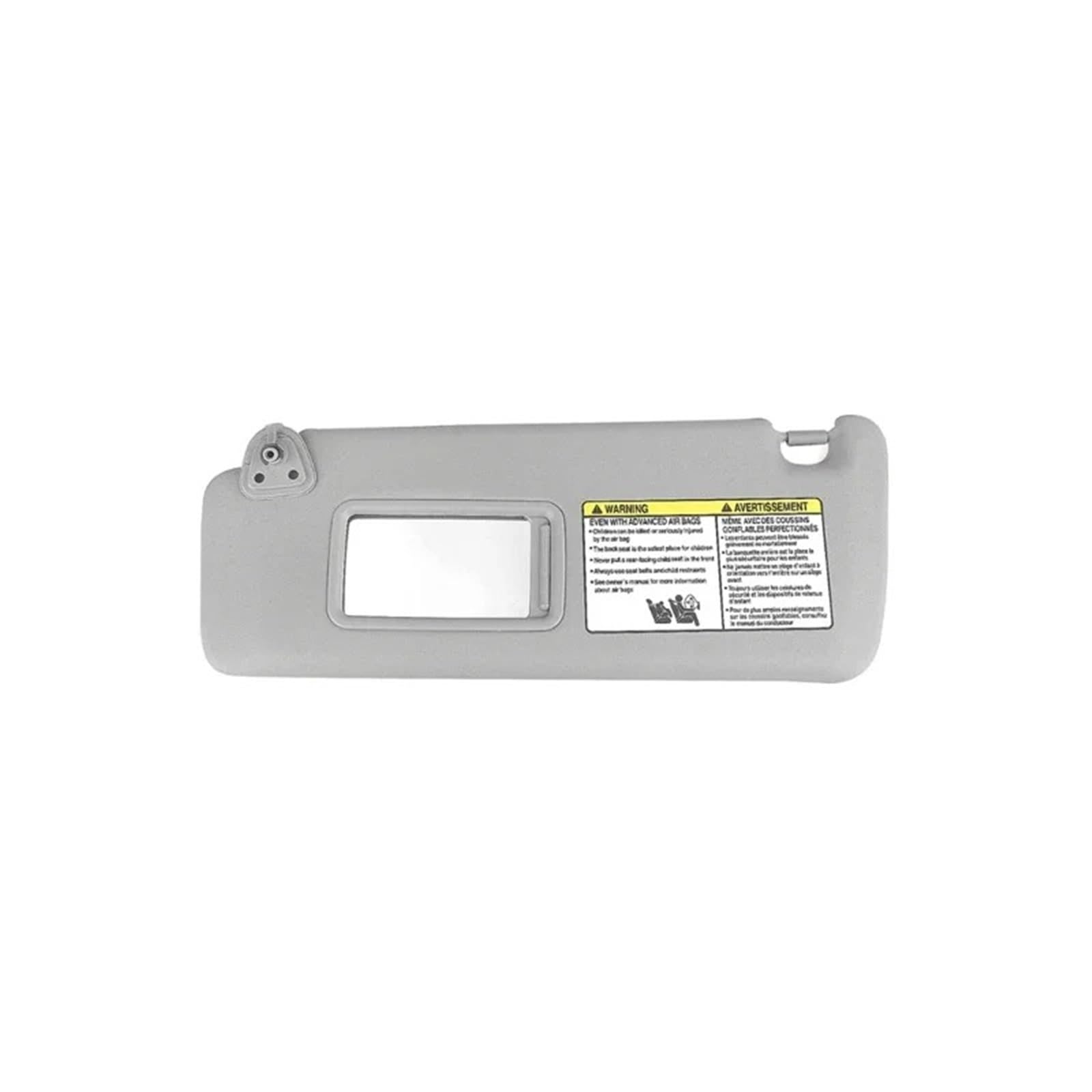 Auto-Sonnenblendenbaugruppe Für Toyota Für Highlander 2004-2007 Mit Make-Up Spiegel Haupt Und Beifahrer Seite Innen Auto Teile 74320-48260-A0 Sonnenblende Blendfreie Sonnenblende(Grey Left) von UMDJJU
