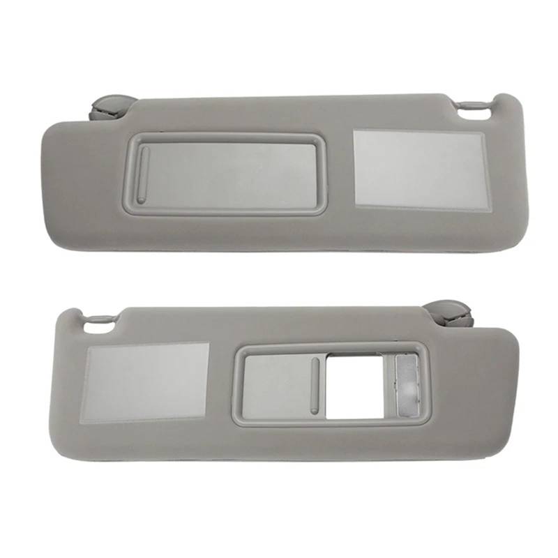 Auto-Sonnenblendenbaugruppe Für Toyota Für Land Für Cruiser J12 Für Prado LC 2002-2008 2009 Sonnenblende Schatten Grau Beige Links Rechts Fahrer Beifahrerseite Auto Sonnenblende Blendfreie Sonnenble von UMDJJU