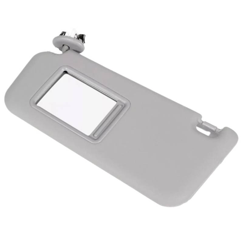 Auto-Sonnenblendenbaugruppe Für Toyota Für RAV4 2006-2011 2012 2013 Auto Sonnenblende Sonnenschirm Mit Make-Up Spiegel Innen Vorne Sonnenblende Panel 74320-42501-B2 Blendfreie Sonnenblende(Beige-Left) von UMDJJU