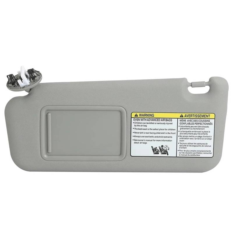 Auto-Sonnenblendenbaugruppe Für Toyota Für RAV4 Für RAV 4 2006-2013 W/Vanity Light Relace Für Rav-4 Innenraum Front Sonnenblende Panel Mit Make-Up Spiegel Licht Sonnenblende Blendfreie Sonnenblende(Ri von UMDJJU