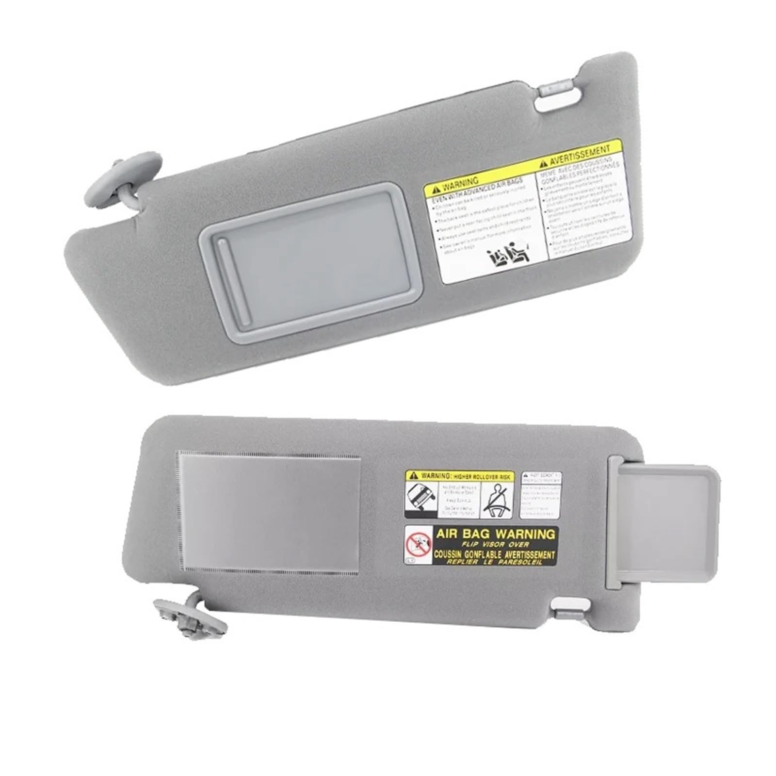 Auto-Sonnenblendenbaugruppe Für Toyota Für Tacoma 2005-2013 2014 Sonnenschirm Mit Spiegel 74320-35C10 Auto Sonnenblende Grau/Beige Innen Sonnenschirm Vorne UV Prävention Blendfreie Sonnenblende(Grey R Auto-Sonnenblendenbaugruppe Für Toyota Für Tacoma 2005-2013 2014 Sonnenschirm Mit Spiegel 74320-35C10 Auto Sonnenblende Grau/Beige Innen Sonnenschirm Vorne UV Prävention Blendfreie Sonnenblende(Grey R von UMDJJU