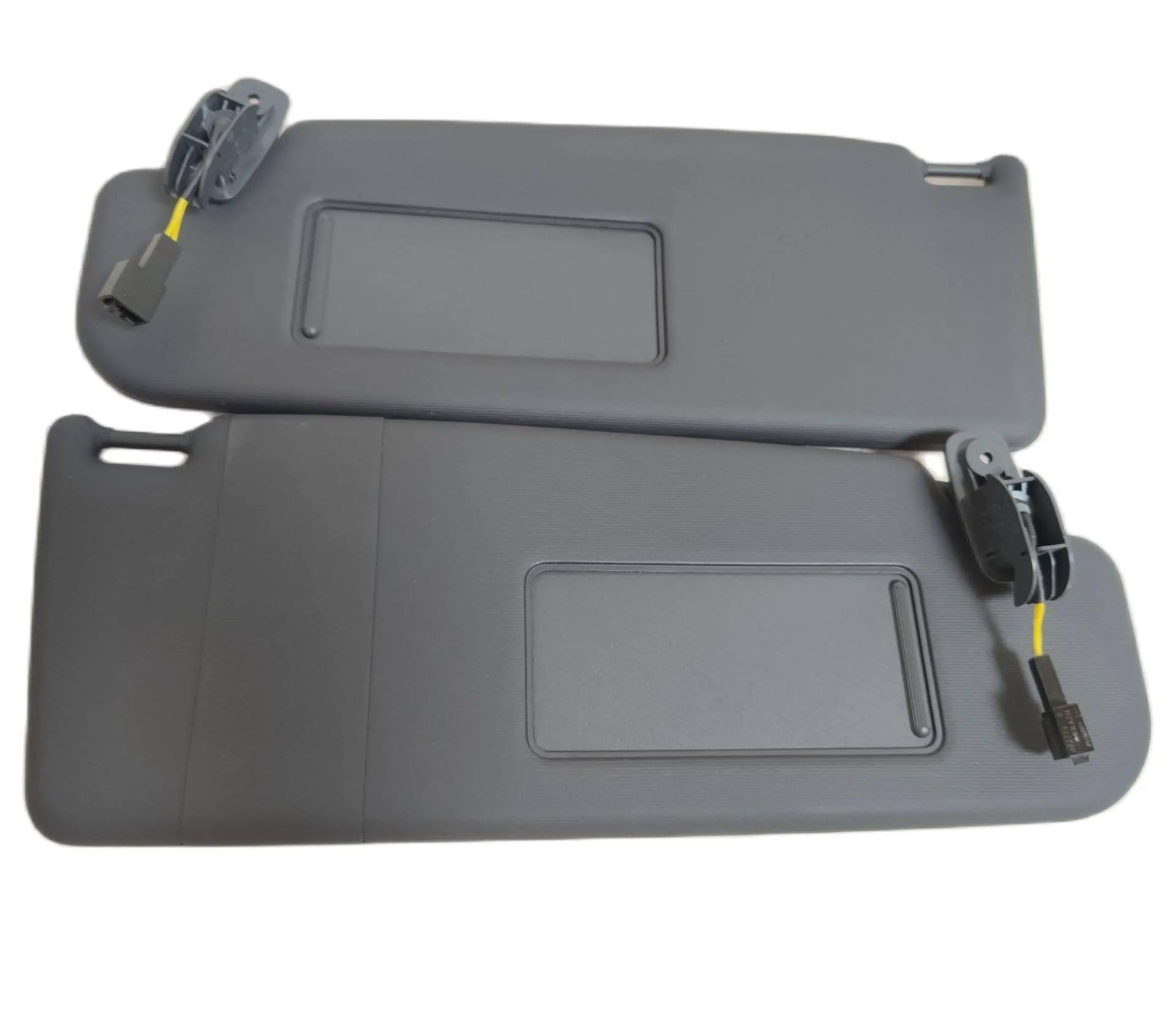 Auto-Sonnenblendenbaugruppe Für VW Für Golf 4 Für Jetta MK4 Für Passat B5 1998-2013 Schwarze Sonnenblende Vorne L Oder R Seite 5U0857551 5U0857552 Blendfreie Sonnenblende(Black a Pair) von UMDJJU