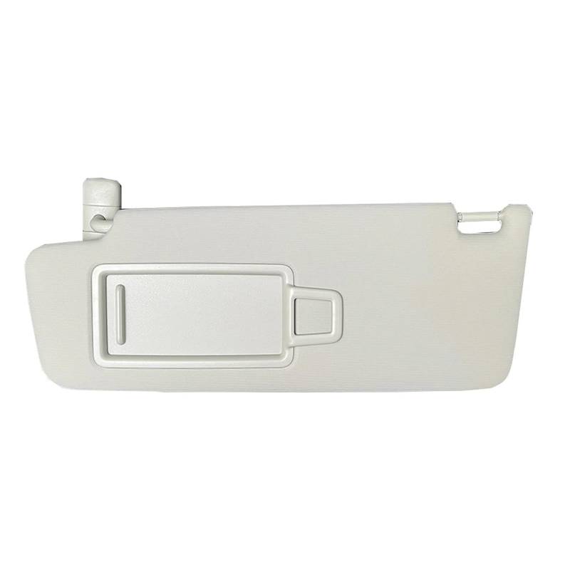 Auto-Sonnenblendenbaugruppe Für VW Für Golf 7 Für Passat B8 CC Für Jetta MK7 Sonnenschutzdach 5GG857551 5GG857552 Schwarz Grau Front Sonnenblende Panel Mit Make-Up Spiegel Blendfreie Sonnenblende(Grey von UMDJJU