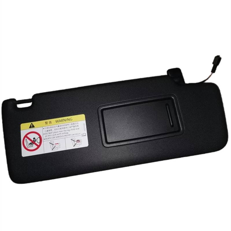 Auto-Sonnenblendenbaugruppe Für VW Für ID.4 Für Crozz Für Tayron Für Tiguan 5TD857551A 5TD857552C Schwarz Grau Front Sonnenblende Panel Mit Make-Up Spiegel Blendfreie Sonnenblende(Grey Left) von UMDJJU