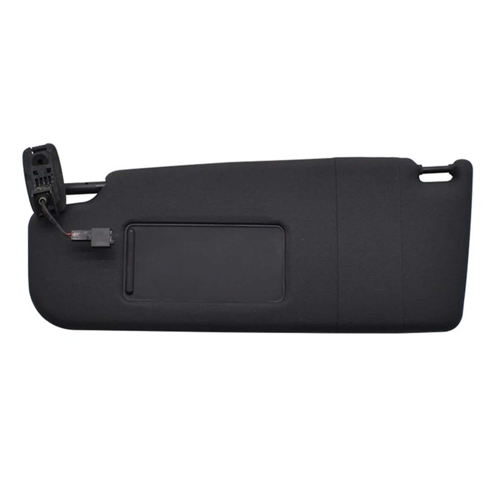 Auto-Sonnenblendenbaugruppe Für VW Für Passat B7 Für Passat CC Für Jetta MK5 Für Golf 6 Sonnenblende Mit Make-Up Spiegel Sonnenblende 1KD857551A 1KD 857 551 A Blendfreie Sonnenblende(Left Black) von UMDJJU