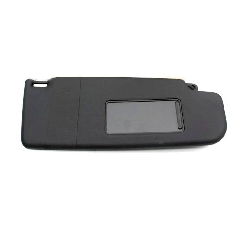 Auto-Sonnenblendenbaugruppe Für VW Für Passat B7 Für Passat CC Für Jetta MK5 Für Golf 6 Sonnenblende Mit Make-Up Spiegel Sonnenblende 1KD857551A 1KD 857 551 A Blendfreie Sonnenblende(Right black) von UMDJJU