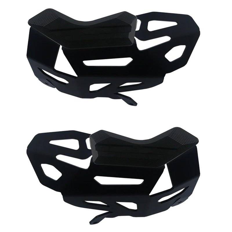 Engine Protection Skid Plate Für R1250GS Für ADV Für Abenteuer R1250R Für R1250RS Für R1250RT Motor Wachen Zylinderkopf Wachen Schutz Abdeckung Schutz Skid Plate(All Black) von UMDJJU