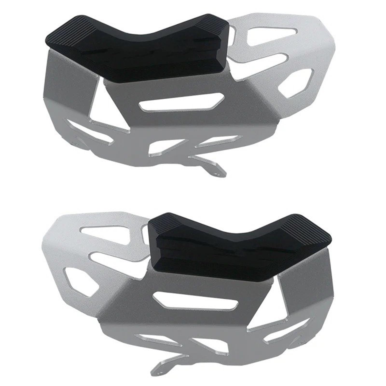 Engine Protection Skid Plate Für R1250GS Für ADV Für Abenteuer R1250R Für R1250RS Für R1250RT Motor Wachen Zylinderkopf Wachen Schutz Abdeckung Schutz Skid Plate(Silver-Black) von UMDJJU