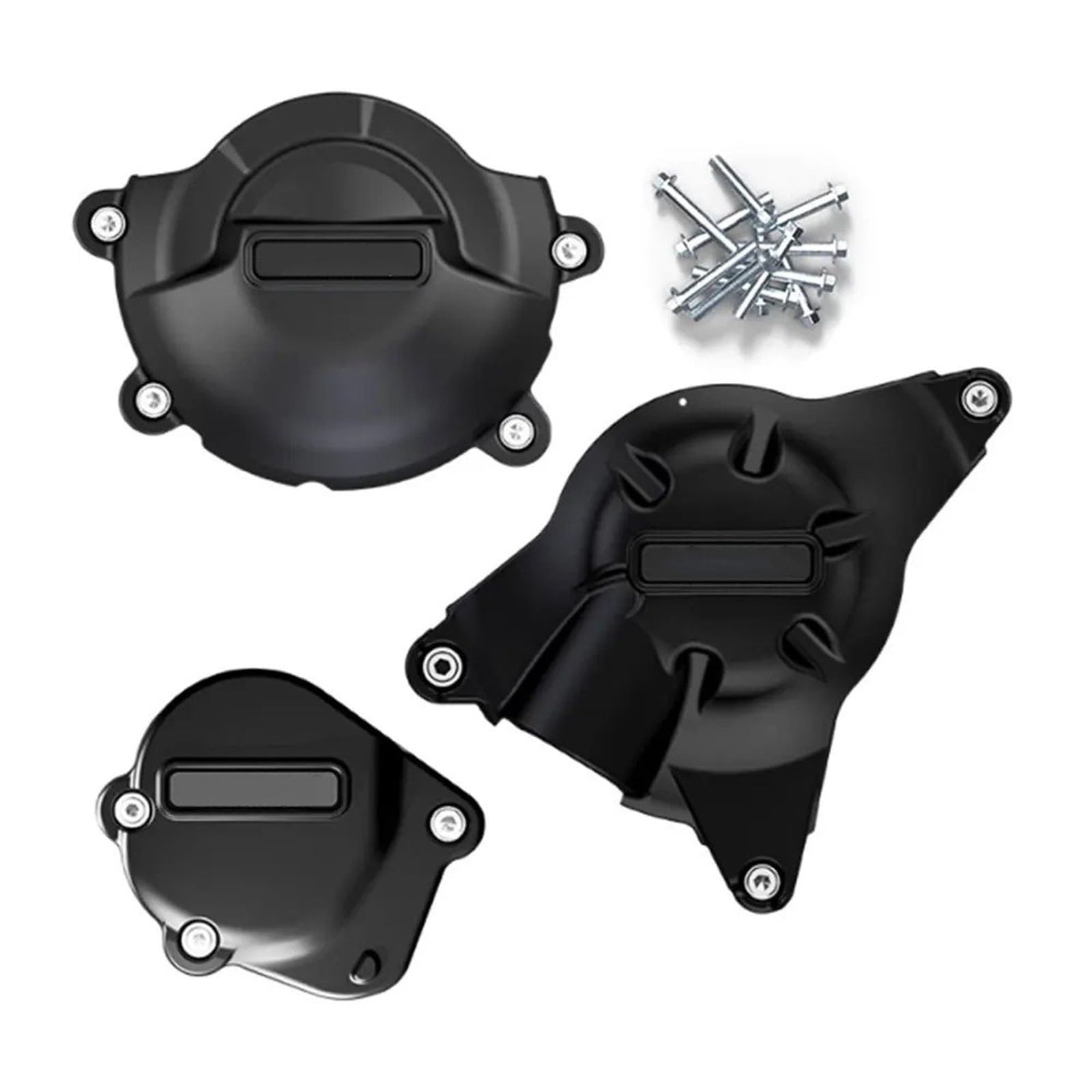 Engine Protection Skid Plate Für YZF Für R6 2006~2023 Motorrad Lichtmaschine Kupplung Schutz Abdeckung Motor Abdeckung Zubehör Skid Plate(One Set) von UMDJJU
