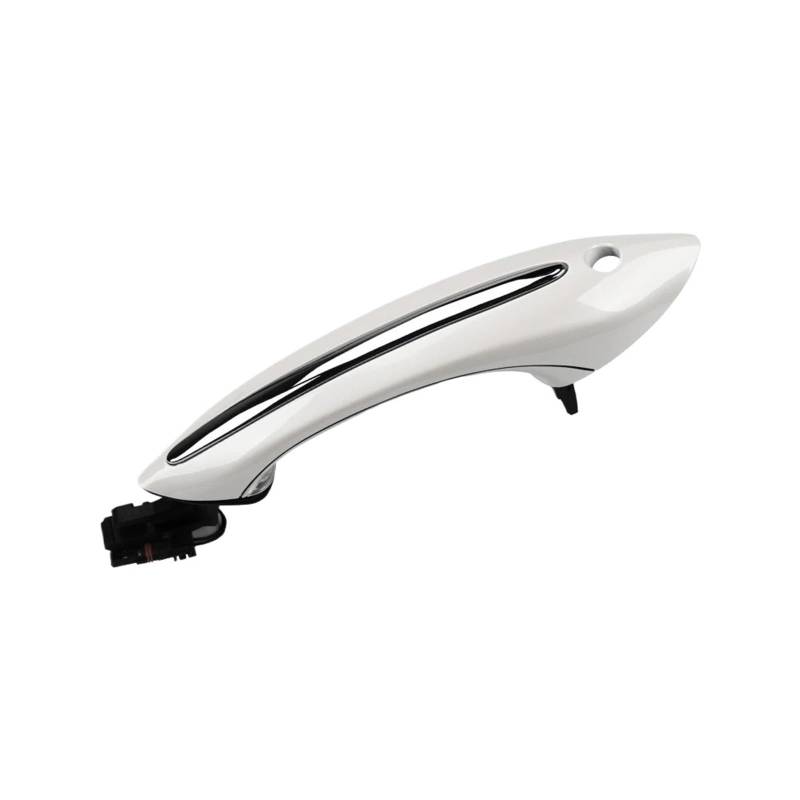 Fahrertür Außentürgriff Für 5 Für Serie F10 F11 2011-2017 Schwarz Weiß Braun Auto Außen Komfort Zugang Türgriff Keyless Beifahrerseite Aussen Außentürgriff(AWhite Front Left) von UMDJJU