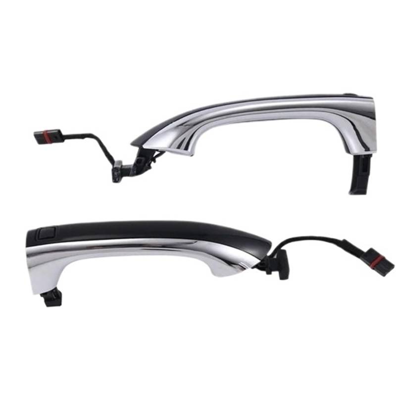 Fahrertür Außentürgriff Für Benz Für W164 GL320 GL350 GL450 Für GL-klasse 2006-2012 Autotürgriff Türgriff Außentürgriff Vorne/Hinten Links A1647600370 Beifahrerseite Aussen Außentürgriff(BlackSilver L von UMDJJU