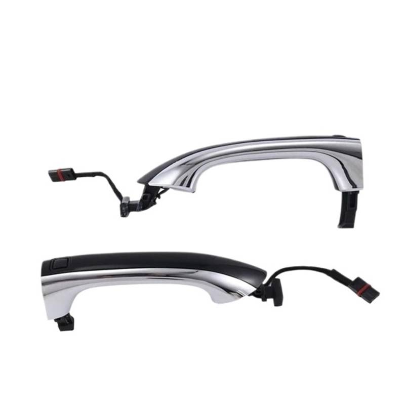 Fahrertür Außentürgriff Für Benz W164 GL320 GL350 GL450 Für GL-klasse 2006-2012 Auto Türgriff Türgriff Außentürgriff Vorne/Hinten Links A1647600370 Beifahrerseite Aussen Außentürgriff(BlackSilver Left von UMDJJU