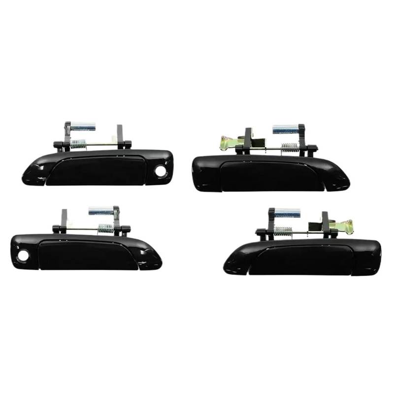 Fahrertür Außentürgriff Für Civic 2001 2002 2003 2004 2005 4-teiliges Set Vorne Hinten Außen Außen Türgriffe Schwarz 72180S5A013 Beifahrerseite Aussen Außentürgriff von UMDJJU