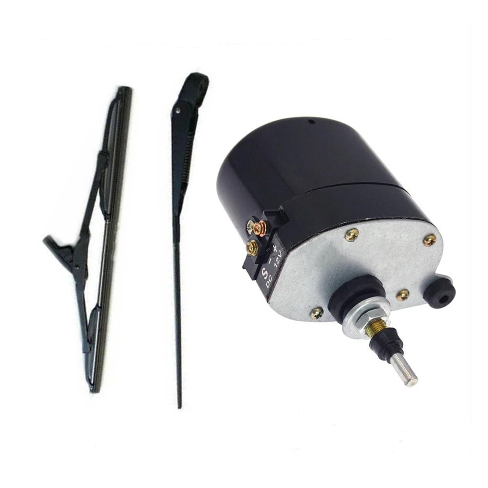 Für Willis Für Jeep Traktor Universal 12V Scheibenwischermotor Oder Für Mit Klinge 01287358 7731000001 0390506510 Scheibenwischermotor Wischermotor(1Set Wiper and Motor) von UMDJJU