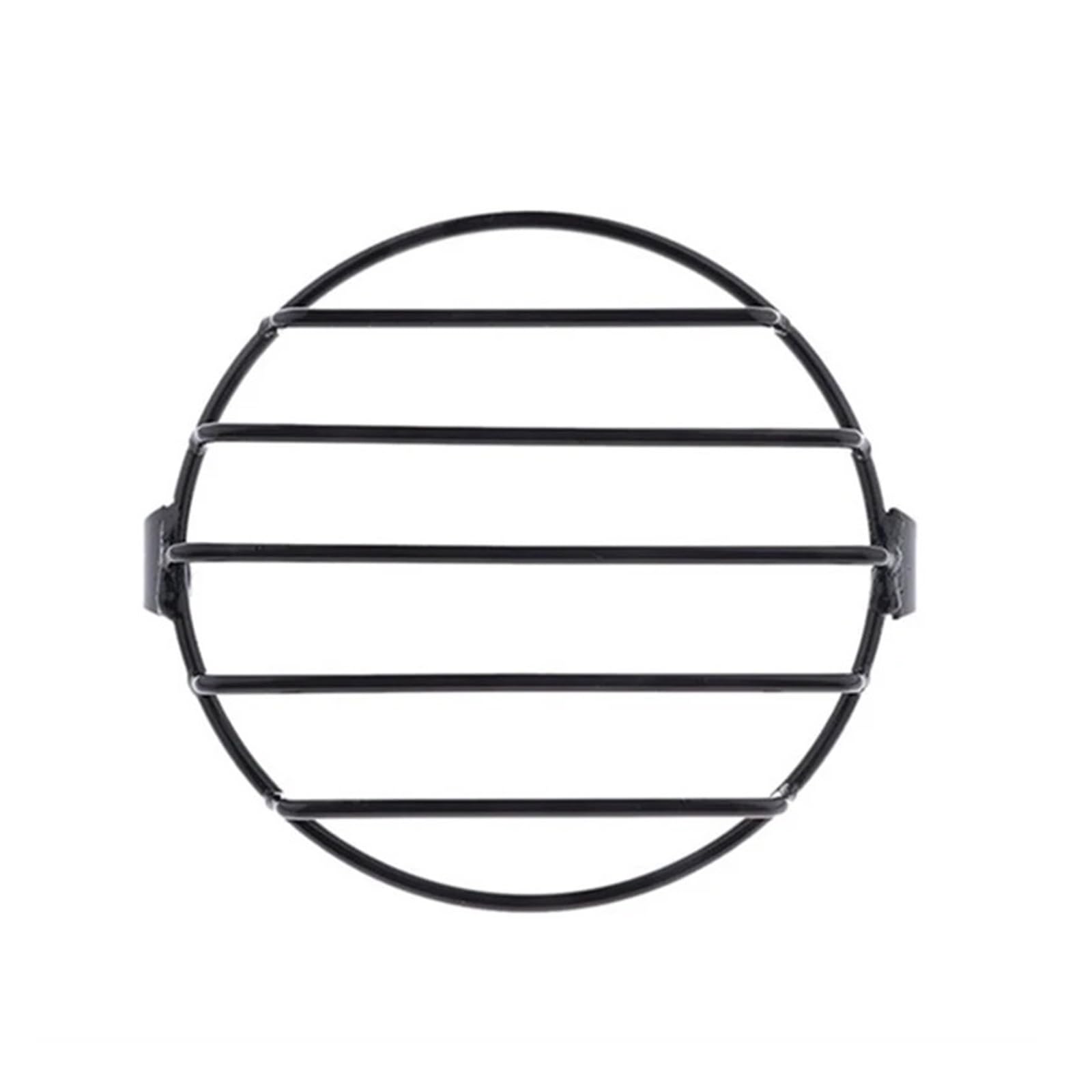 Motorrad Scheinwerfer Abdeckung Für CG125 Für GN125 Motorrad Scheinwerfer Schutzfolie 6,5 Zoll Motorrad Licht Lampe Metallabdeckung Mesh Grill Maske Lampenschirm(Dark Grey) von UMDJJU