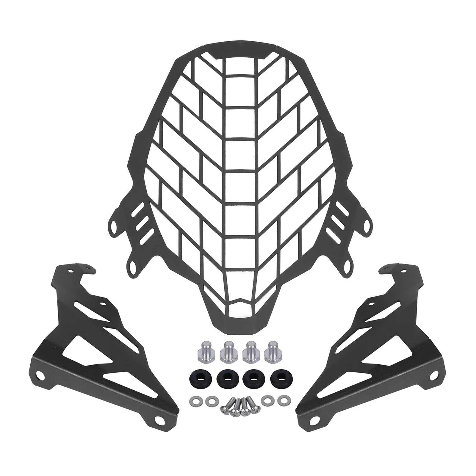 Motorrad Scheinwerfer Abdeckung Für Suzuki Für V-Strom 1000 Für DL1000 2017-2023 Motorrad Scheinwerfer Kühlergrill Wache Abdeckung Schutz Grill Lampenschirm(VSTROM 1000) von UMDJJU