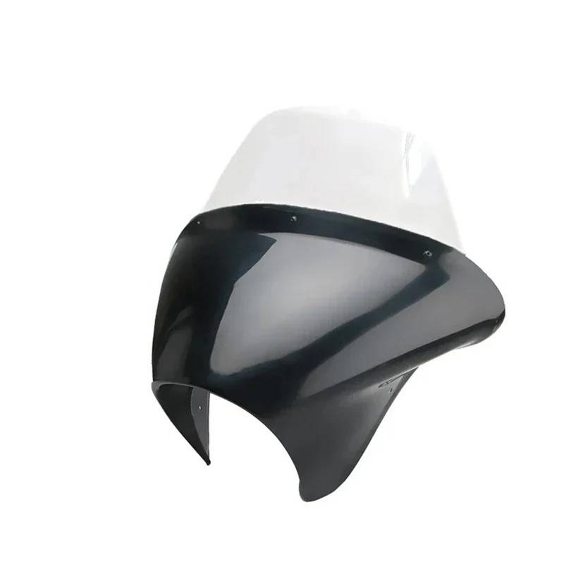 Motorrad Windschild Für Bob Für FXBB 2021-2023 Scheinwerfer Windschutzscheibe Abdeckung Windabweiser Schutz Verkleidung Windschutzscheibe Schutz Motorrad Wind Luftabweiser(C-Long Transparent) von UMDJJU