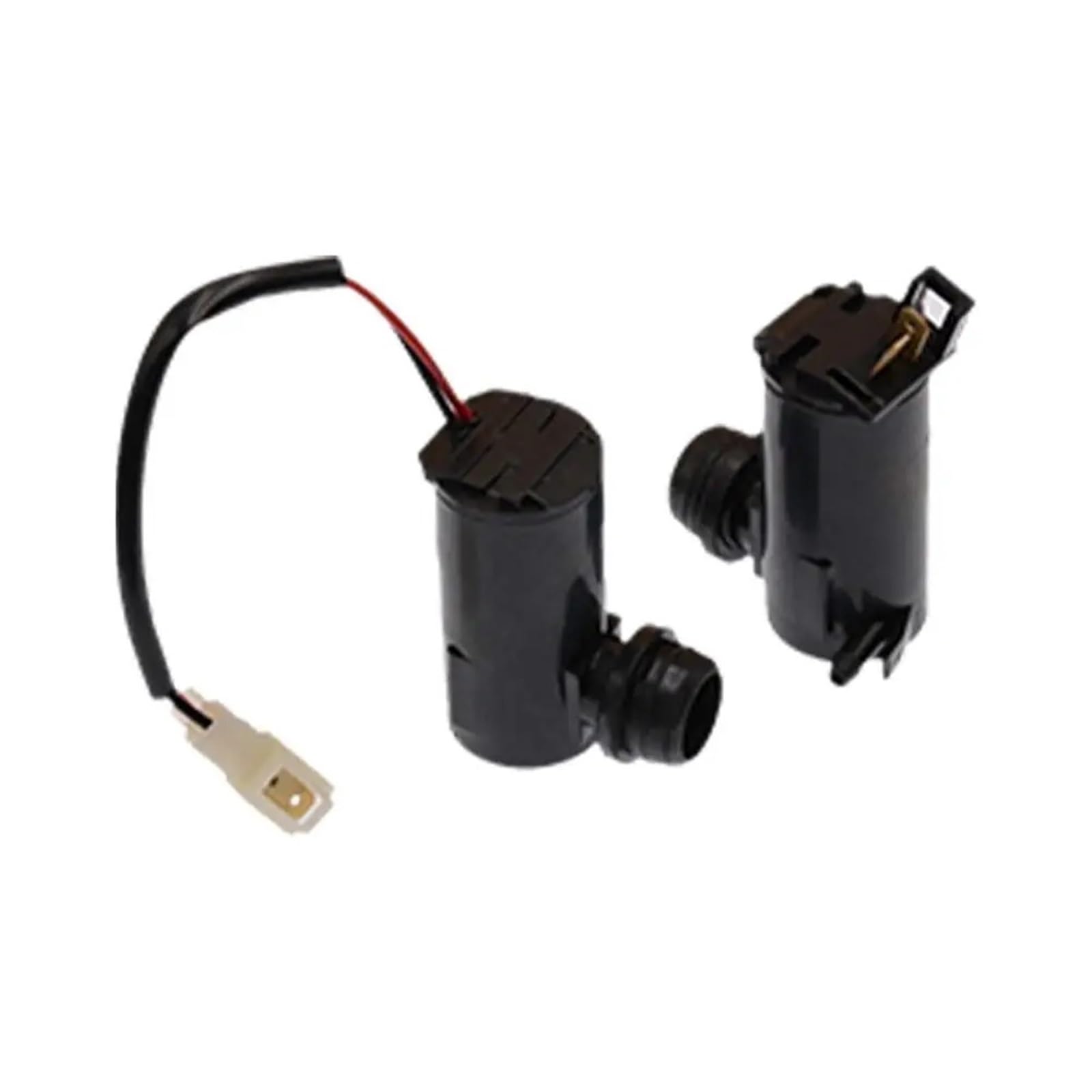 Scheibenwaschmotorpumpe Hochfestes Wassersprühmotor-Zubehör Sicheres Fahren Robuste Scheibenwischer Und Waschmaschinen 12 V/24 V Scheibenwischermotor Wischermotor(D) von UMDJJU