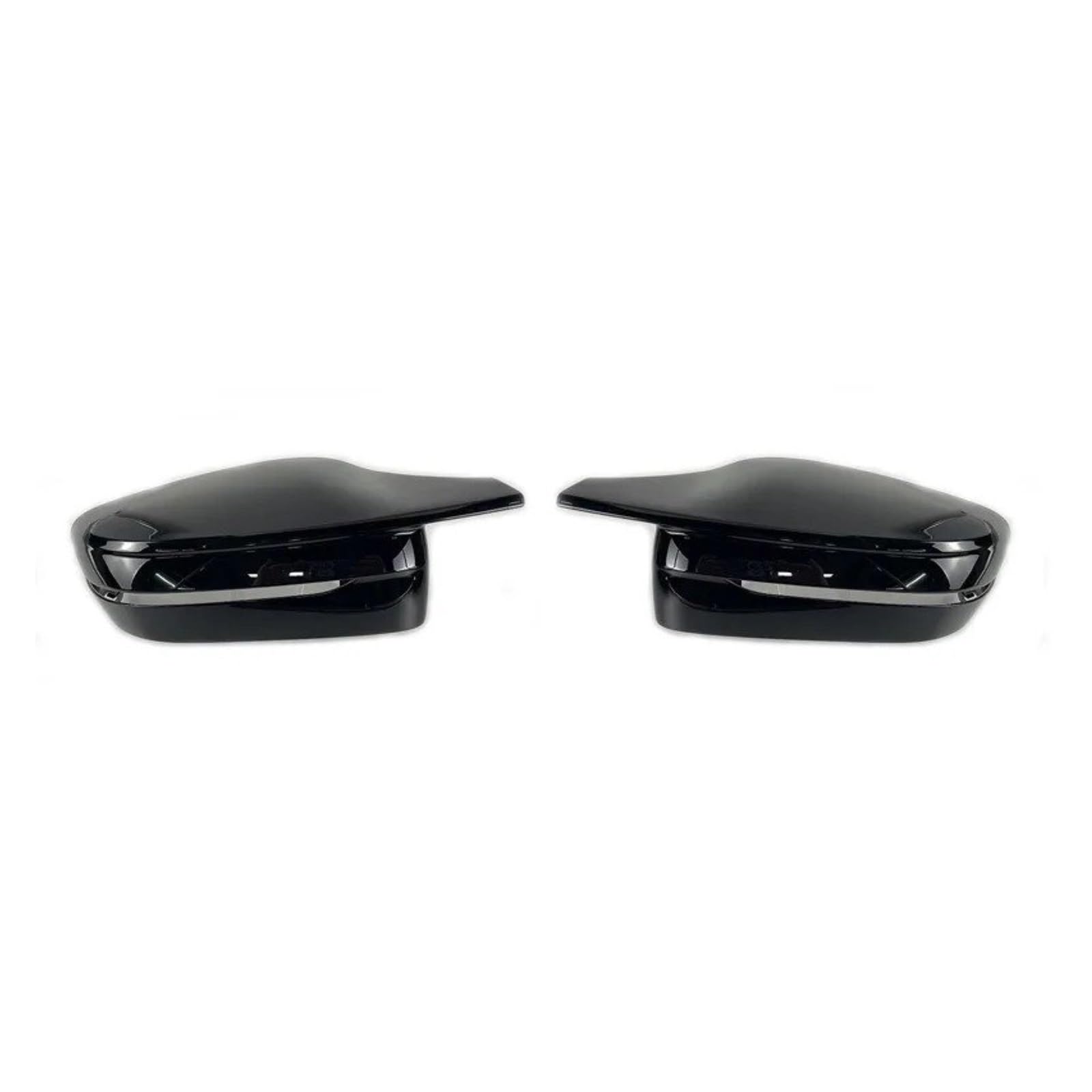 Spiegelkappen Für 3 4 5 7 8 Serie G20 G21 G30 G38 G22 G23 G11 G12 G15 G16 Seite Tür Rück Seite Spiegel Abdeckung Kappe Teile Styling LHD RHD Rückspiegel Abdeckung(RHD-Black) von UMDJJU