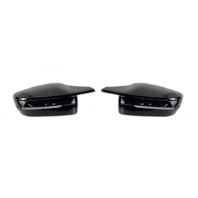 Spiegelkappen Für 3 4 5 7 8 Serie G20 G21 G30 G38 G22 G23 G11 G12 G15 G16 Seite Tür Rück Seite Spiegel Abdeckung Kappe Teile Styling LHD RHD Rückspiegel Abdeckung(RHD-Black) von UMDJJU