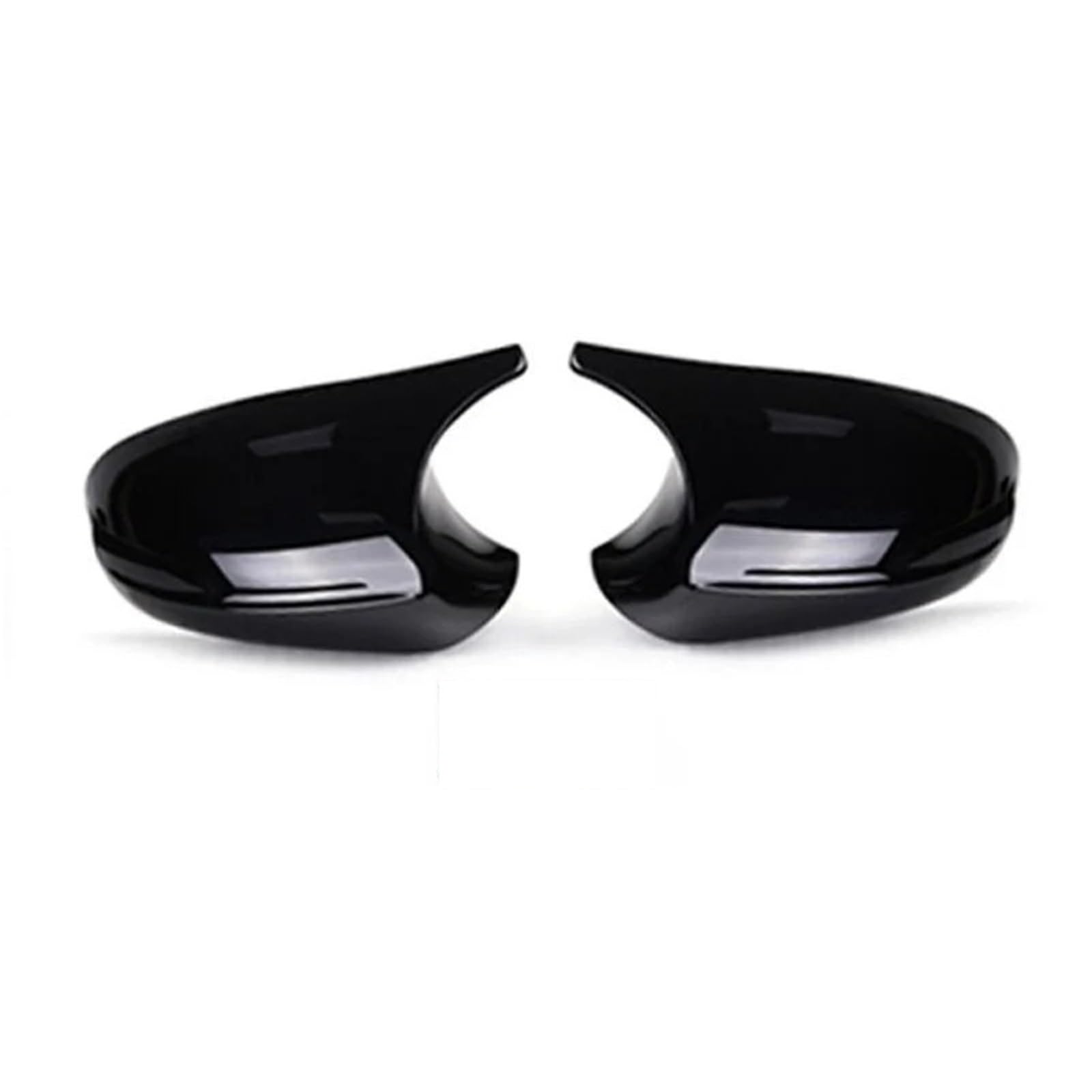 Spiegelkappen Für 3er E90 E92 E93 Horn Rückspiegelschale 325i1 Serie E87 Modifizierter Kohlenstoff-Faser Für M3 Außenabdeckung Auto Accessori Rückspiegel Abdeckung(Late Black) von UMDJJU