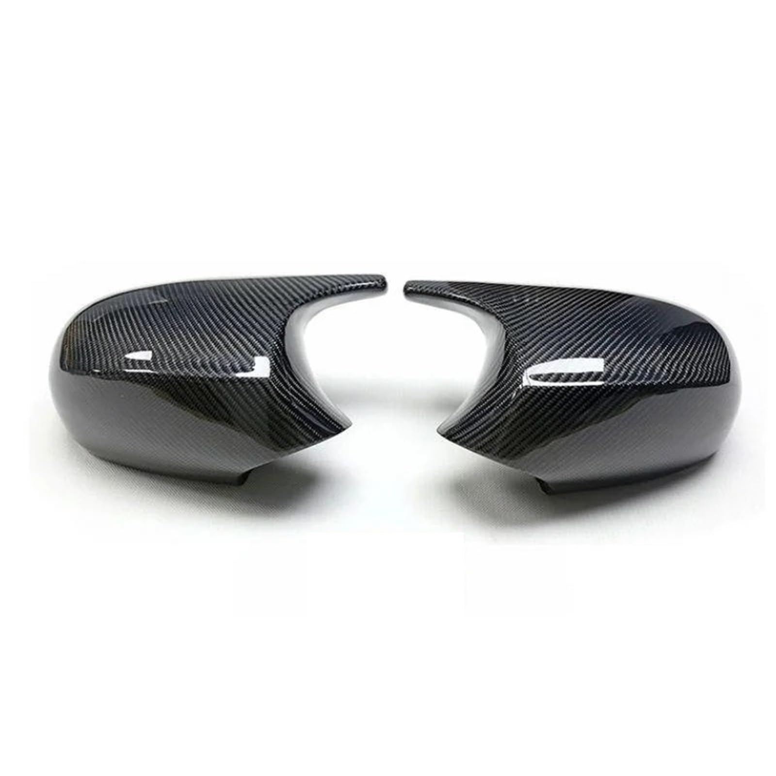 Spiegelkappen Für 3er E90 E92 E93 Horn Rückspiegelschale 325i1 Serie E87 Modifizierter Kohlenstoff-Faser Für M3 Außenabdeckung Auto Accessori Rückspiegel Abdeckung(Late Carbon brazing) von UMDJJU