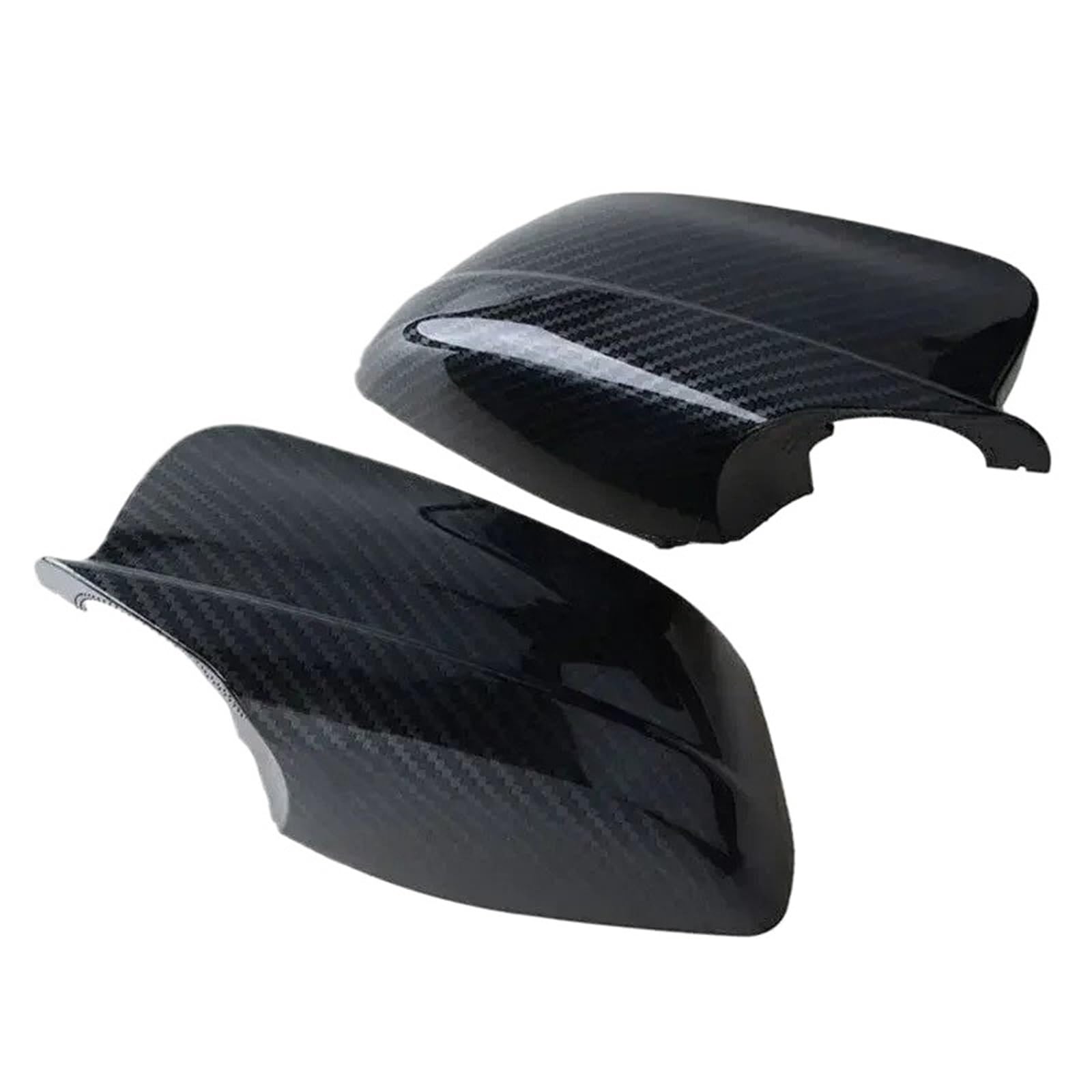 Spiegelkappen Für 528i 528iX 535i 535iX 550i 550iX Für Hybrid 5 2010-2013 (F10) Umkehr Spiegel Shell Carbon/Glänzend 51167216369 51167216370 Rückspiegel Abdeckung(Carbon Fiber) von UMDJJU