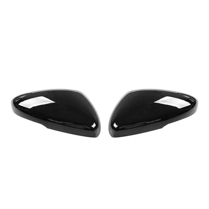 Spiegelkappen Für Accord 2018-2023 Auto Rückspiegel Seitenspiegel Abdeckung Flügelkappe Aufkleber Außentür Rückansicht Fall Trim Carbon Fiber Look Rückspiegel Abdeckung(Gloss Black) von UMDJJU