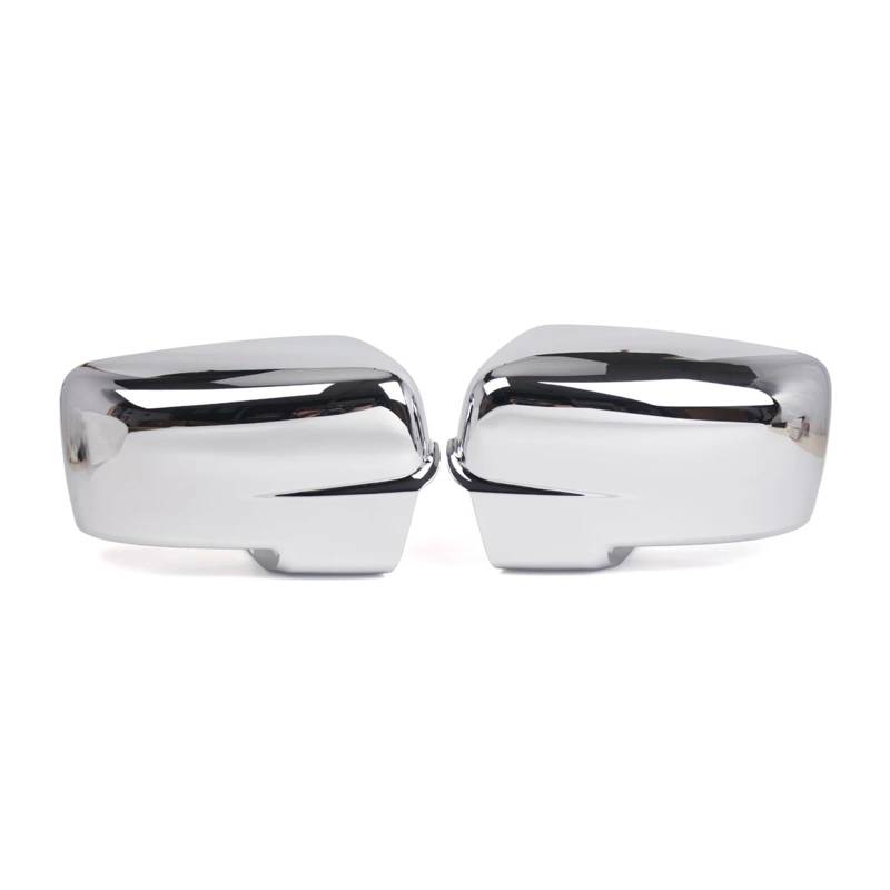 Spiegelkappen Für Dodge Für Ram 1500 2013-2018 Links Rechts Chrom Schwarz Auto Rückspiegel Abdeckung Shell Cap Gehäuse Ersatz 68096199AF 68096198AH Rückspiegel Abdeckung(Chrome a Pair) von UMDJJU