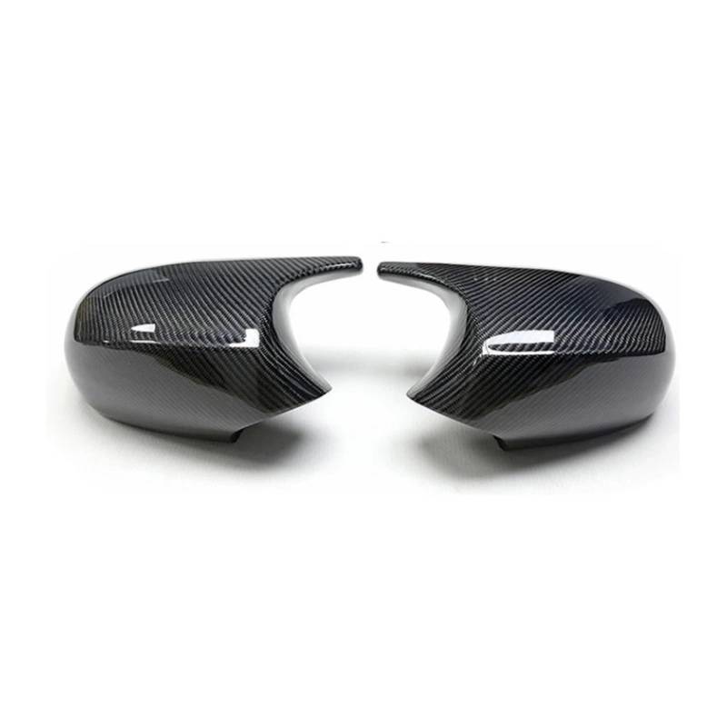 Spiegelkappen Für E90 E91 E92 E93 E81 E87 E82 E88 3 1 Serie 1 Paar Weiße M Stil Seitenspiegel Abdeckkappen Rückspiegel Abdeckung(A Carbon Fiber) von UMDJJU
