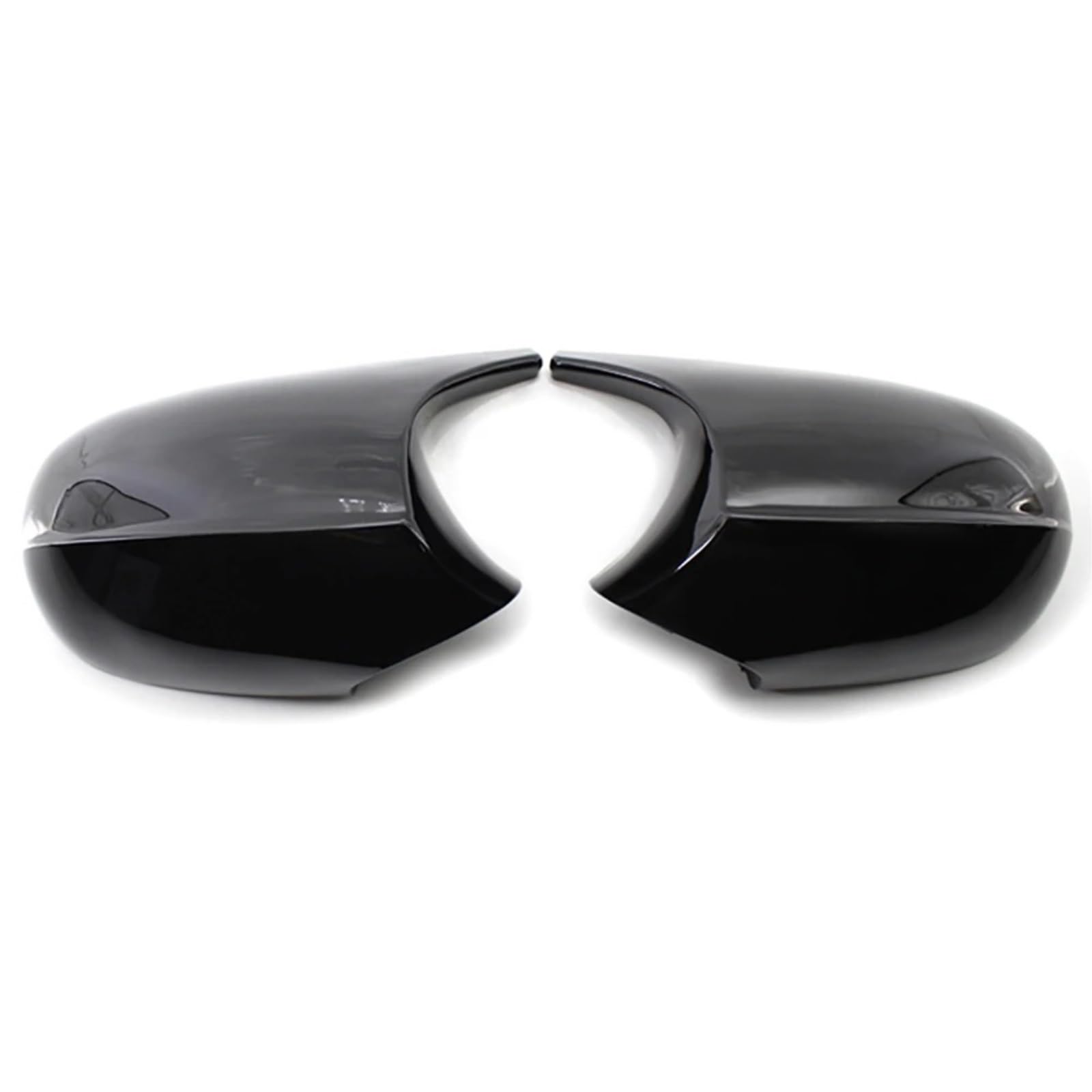 Spiegelkappen Für E90 E91 E92 E93 E81 E87 E82 E88 3 1 Serie M Ersatz Rückspiegel Abdeckungen Kappe Zubehör Carbon Fiber Gloss Rückspiegel Abdeckung(Black4 B) von UMDJJU