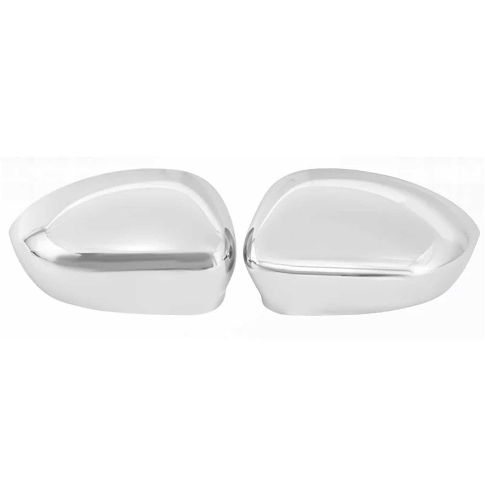 Spiegelkappen Für FIAT 500 500C Grande Punto 595 Für Abarth 695 2007-2023 Chrom Rück Seite Tür Flügel Spiegel Abdeckung Kappe 735452185 735452186 Rückspiegel Abdeckung(1 Pair Chrome) von UMDJJU