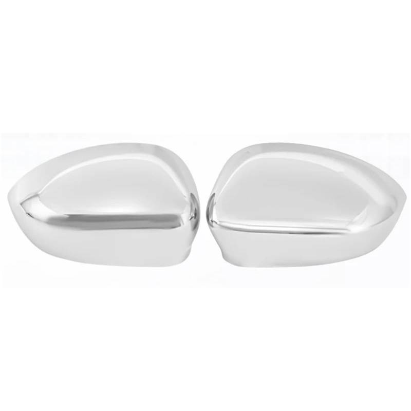Spiegelkappen Für FIAT 500 500C Grande Punto 595 Für Abarth 695 2007-2023 Chrom Rück Seite Tür Flügel Spiegel Abdeckung Kappe 735452185 735452186 Rückspiegel Abdeckung(1 Pair Chrome) von UMDJJU